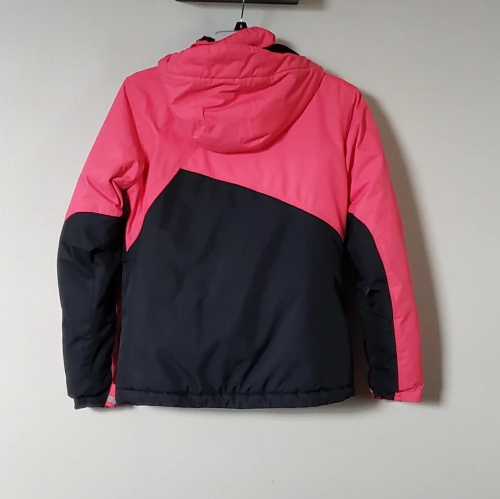 Columbia Kid's Coral/Black Coat Size 14-16